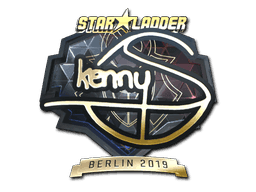 kennyS (Gold) CS2 Sticker