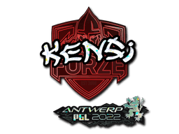 KENSi (Glitter) CS2 Sticker