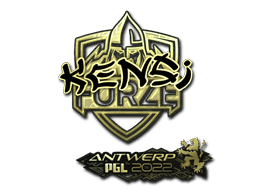 KENSi (Gold) CS2 Sticker