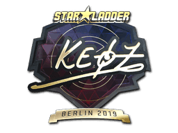 Keoz (Gold) CS2 Sticker