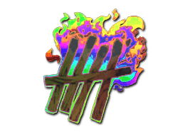 Kill Count (Holo) CS2 Sticker
