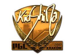 kioShiMa (Gold) CS2 Sticker