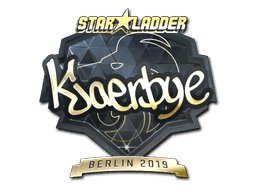 Kjaerbye (Gold) CS2 Sticker
