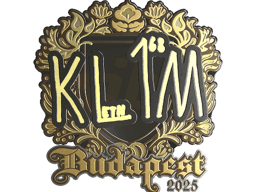 kl1m (Gold) CS2 Sticker