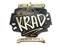 Krad (Gold) CS2 Sticker
