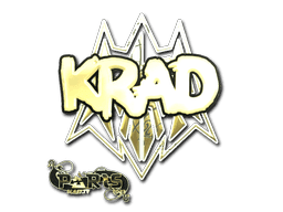Krad (Gold) CS2 Sticker