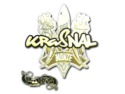 kRaSnaL (Gold) CS2 Sticker