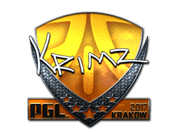 KRIMZ (Foil) CS2 Sticker
