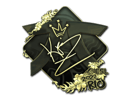 KRIMZ (Gold) CS2 Sticker