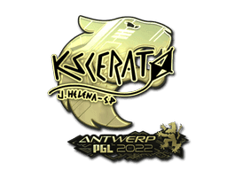 KSCERATO (Gold) CS2 Sticker