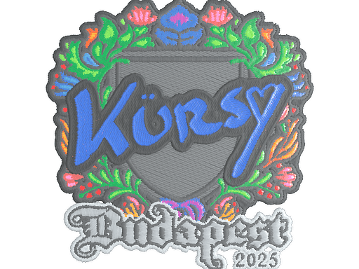 Kursy (Embroidered) CS2 Sticker