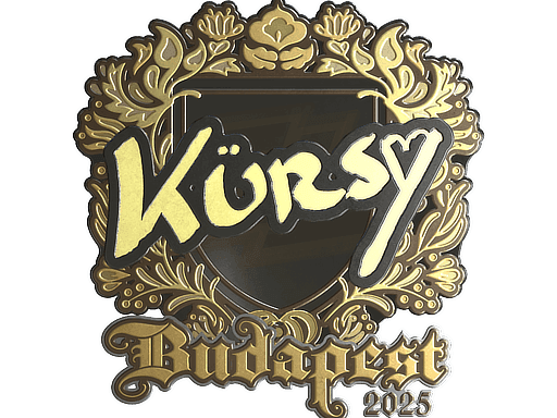 Kursy (Gold) CS2 Sticker