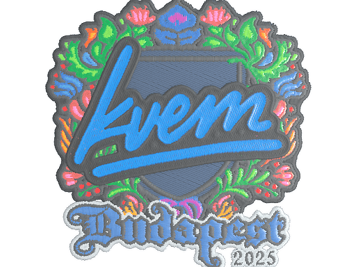 Kvem (Embroidered) CS2 Sticker