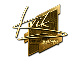 Kvik (Gold) CS2 Sticker