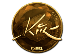 Kvik (Gold) CS2 Sticker