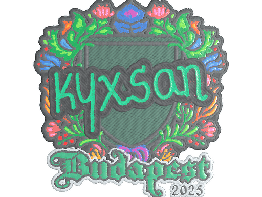 kyxsan (Embroidered) CS2 Sticker