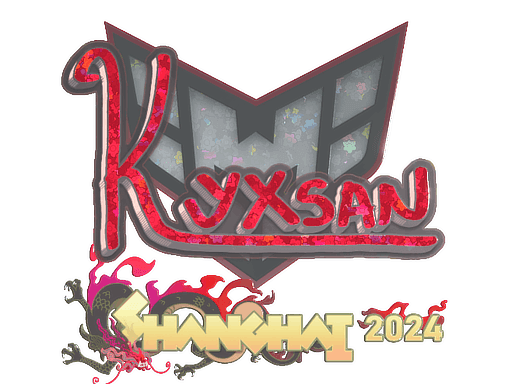 kyxsan (Glitter) CS2 Sticker
