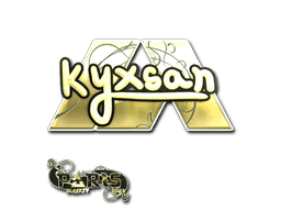 kyxsan (Gold) CS2 Sticker