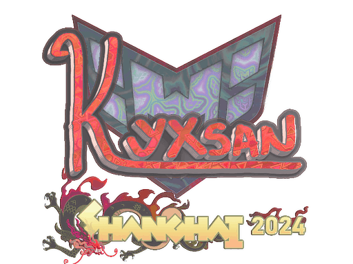 kyxsan (Holo) CS2 Sticker