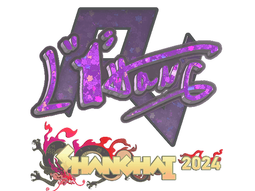 L1haNg (Glitter) CS2 Sticker