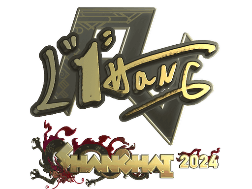 L1haNg (Gold) CS2 Sticker