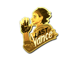 Last Vance (Gold) CS2 Sticker