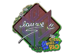 lauNX (Glitter) CS2 Sticker