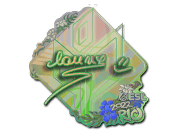 lauNX (Holo) CS2 Sticker