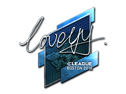 LoveYY (Foil) CS2 Sticker
