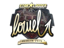 loWel (Gold) CS2 Sticker