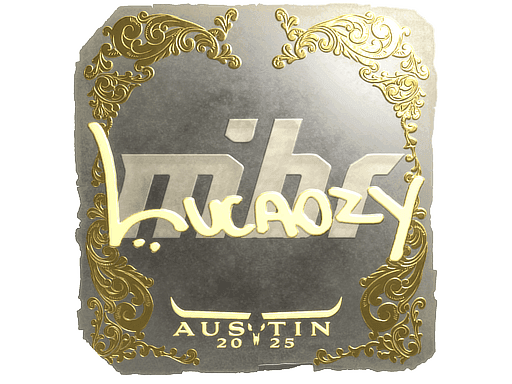 Lucaozy (Gold) CS2 Sticker
