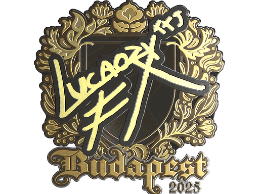 Lucaozy (Gold) CS2 Sticker