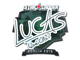 LUCAS1 (Foil) CS2 Sticker