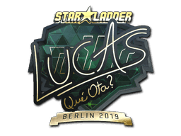 LUCAS1 (Gold) CS2 Sticker