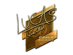 LUCAS1 (Gold) CS2 Sticker