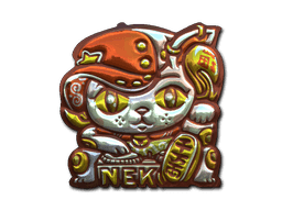 Lucky Cat (Foil) CS2 Sticker