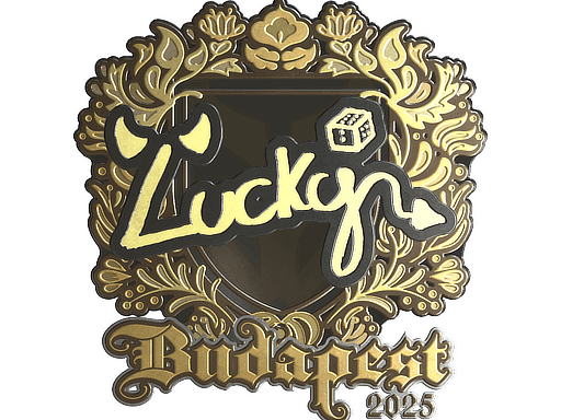 Lucky (Gold) CS2 Sticker