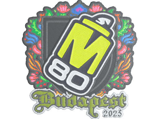 M80 (Embroidered) CS2 Sticker