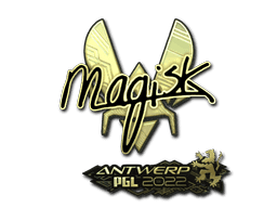 Magisk (Gold) CS2 Sticker