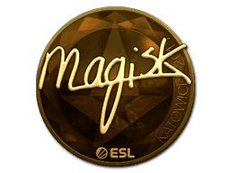Magisk (Gold) CS2 Sticker