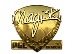 Magisk (Gold) CS2 Sticker