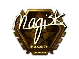 Magisk (Gold) CS2 Sticker