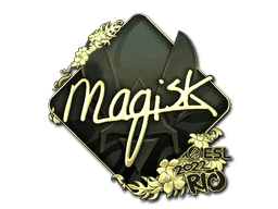Magisk (Gold) CS2 Sticker
