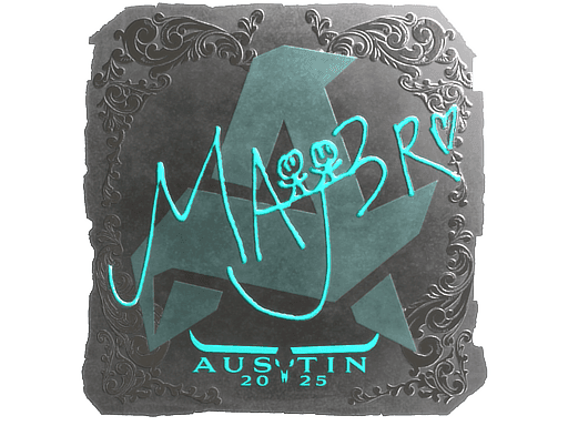 MAJ3R (Foil) CS2 Sticker