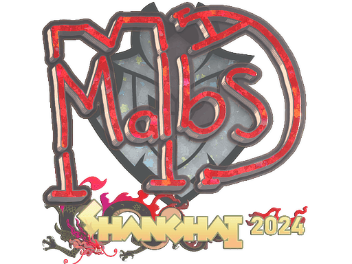 malbsMd (Glitter) CS2 Sticker