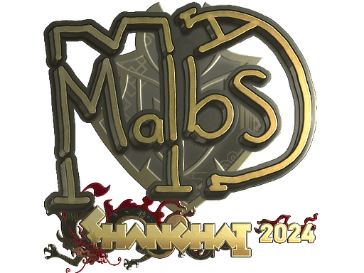 malbsMd (Gold) CS2 Sticker