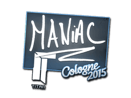 Maniac CS2 Sticker