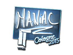 Maniac (Foil) CS2 Sticker