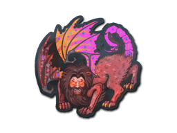 Manticore (Holo) CS2 Sticker