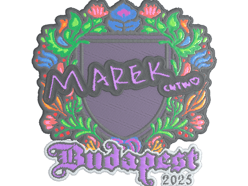 Marek (Embroidered) CS2 Sticker